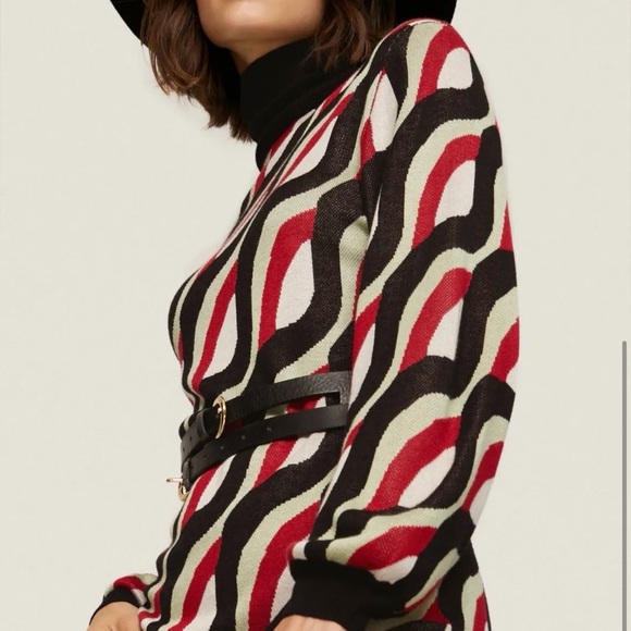 Vintage Wave Jacquard Teresa Dress - Picture 4 of 7